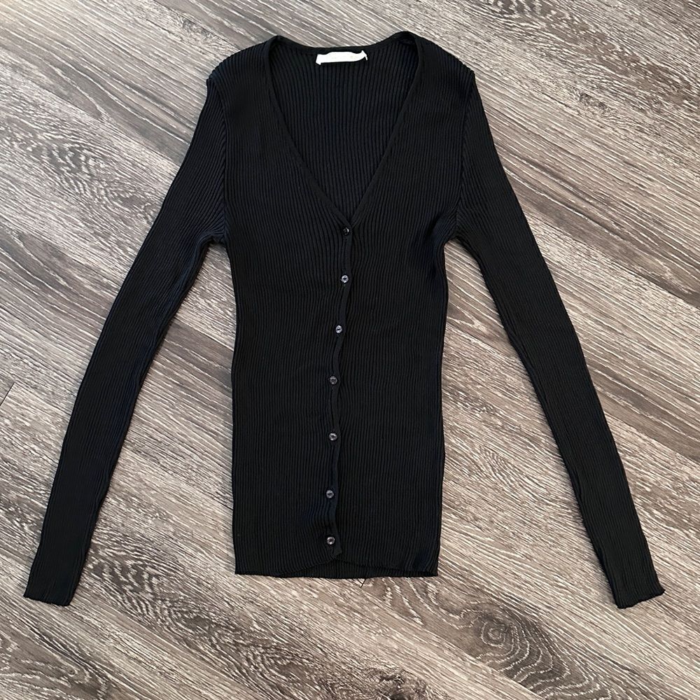 Paule Ka Ribbed Cardigan